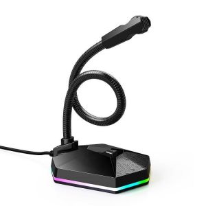 מיקרופון גיימינג עם RGB