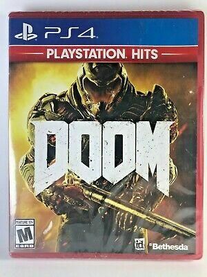 החנות של נדב  גיימינג  Doom PS4 Sony PlayStation 4 Brand New & Factory Sealed  FAST, FREE SHIPPING!