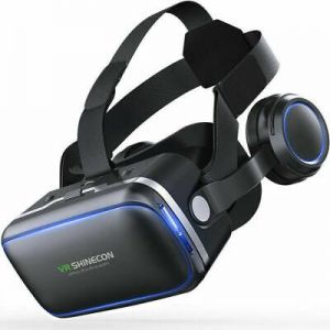 החנות של נדב  גיימינג  360° VR Headset Goggles 3D Glasses Virtual Reality Headset for Mobile Phone New