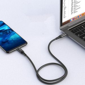 ROCK USB C 3.1 5A Type C To Type C PD Fast Charging Data Cable For Macbook Huawei P30 Mate 20Pro Xiaomi Mi9 S10+ Note10