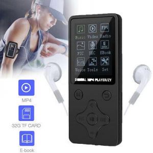 32GB MP3 Player MP4 Media FM Radio Recorder HIFI Sport Music Speakers
