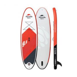 Naturehike NH19J001-B 10,6 Zoll Aufblasbares Surfbrett Wassersport Paddle Board Mit Luft Pumpe Elastische Fu&szlig;aufbewahrun