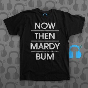 Music Threads Unofficial Arctic Monkeys Now Then Mardy Bum Black crew T-shirt