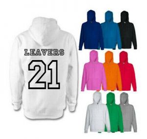 School Leavers Hoodie with Free Marker Pen - Remember Friends and Classmates