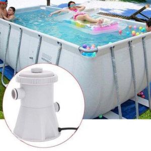 החנות של נדב  ספורט ימי וגלישת גלים  530 Gallonen Schwimmbadfilter Pumpe Aufblasbares Poolwasserreinigungswerkzeug Zubeh&ouml;r f&uuml;r Sommerbadpools