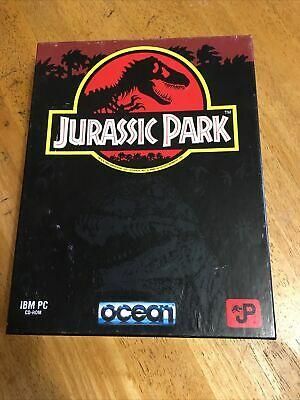 Jurassic Park PC IBM/DOS CD video game 1994