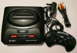 Sega Mega Drive 2 Console + 1 Turbo Controller *REFURBISHED*     #3a