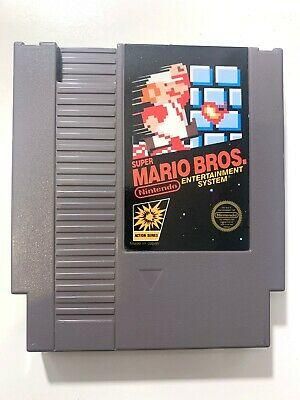 Super Mario Bros ORIGINAL NES NINTENDO GAME Action Series Tested + Working!