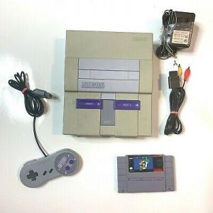 Working - Super Nintendo SNES Original System Console w/ Mario World!
