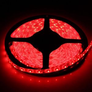 החנות של נדב  כלי רכב 5M 300 LED 3528 SMD Red Waterproof Strip Flexible Car Light