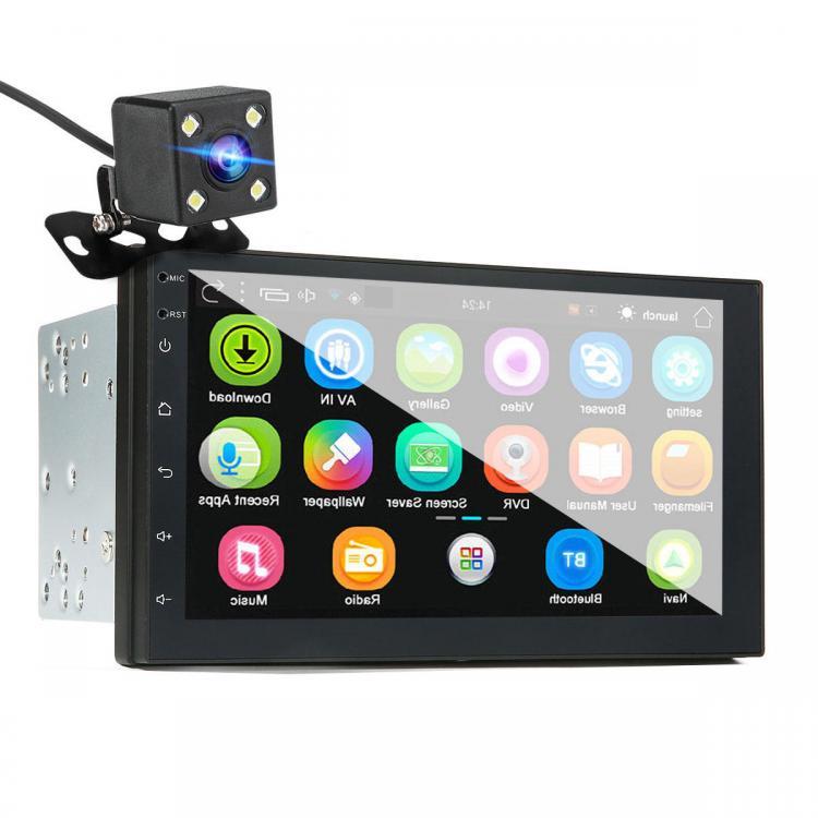 החנות של נדב  iMars 7 Inch 2 Din Car MP5 Player for Android 8.0 2.5D Screen Stereo Radio GPS WIFI bluetooth FM with Rear Camera